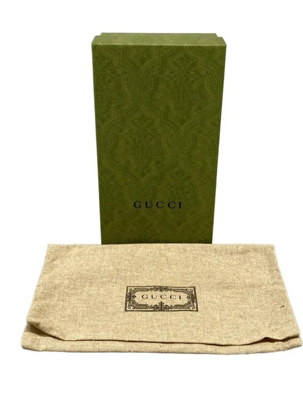GUCCI Ophidia 523153 Beige Ebony Dark Brown PVC Leather Long Wallet - Picture 12 of 13